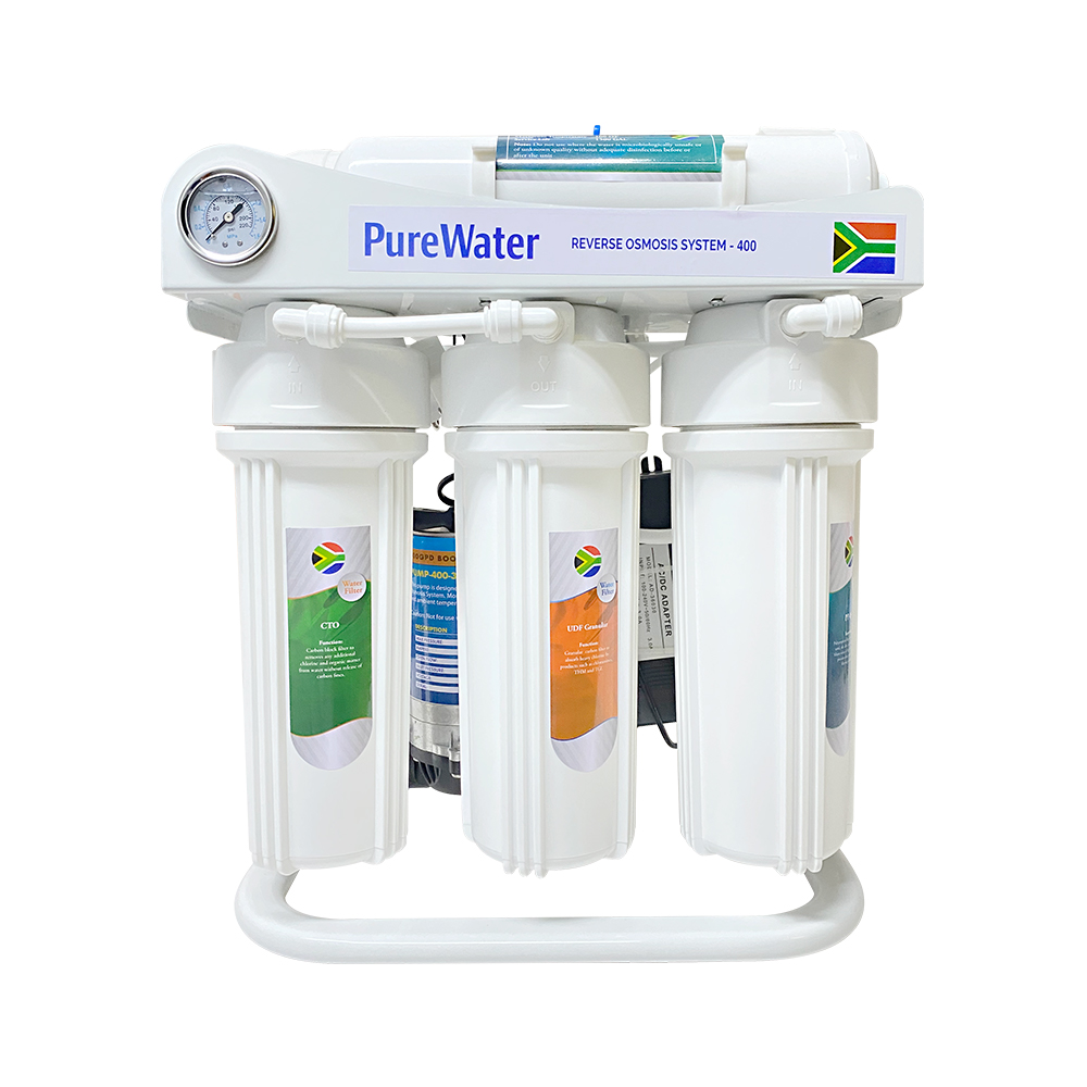 300/400 GPD RO System - With Booster Pump